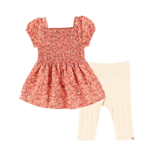 Ensemble robe deux-pièces  Filles Brun