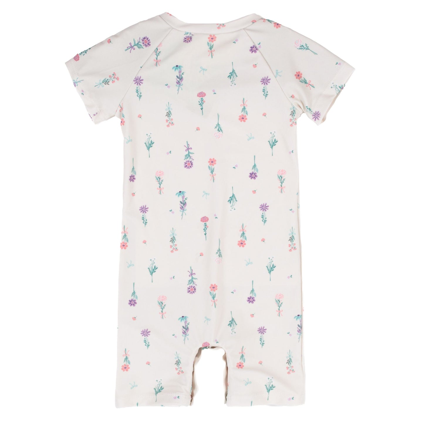 Maillot dermoprotecteur une-pièce  Filles Ivoire