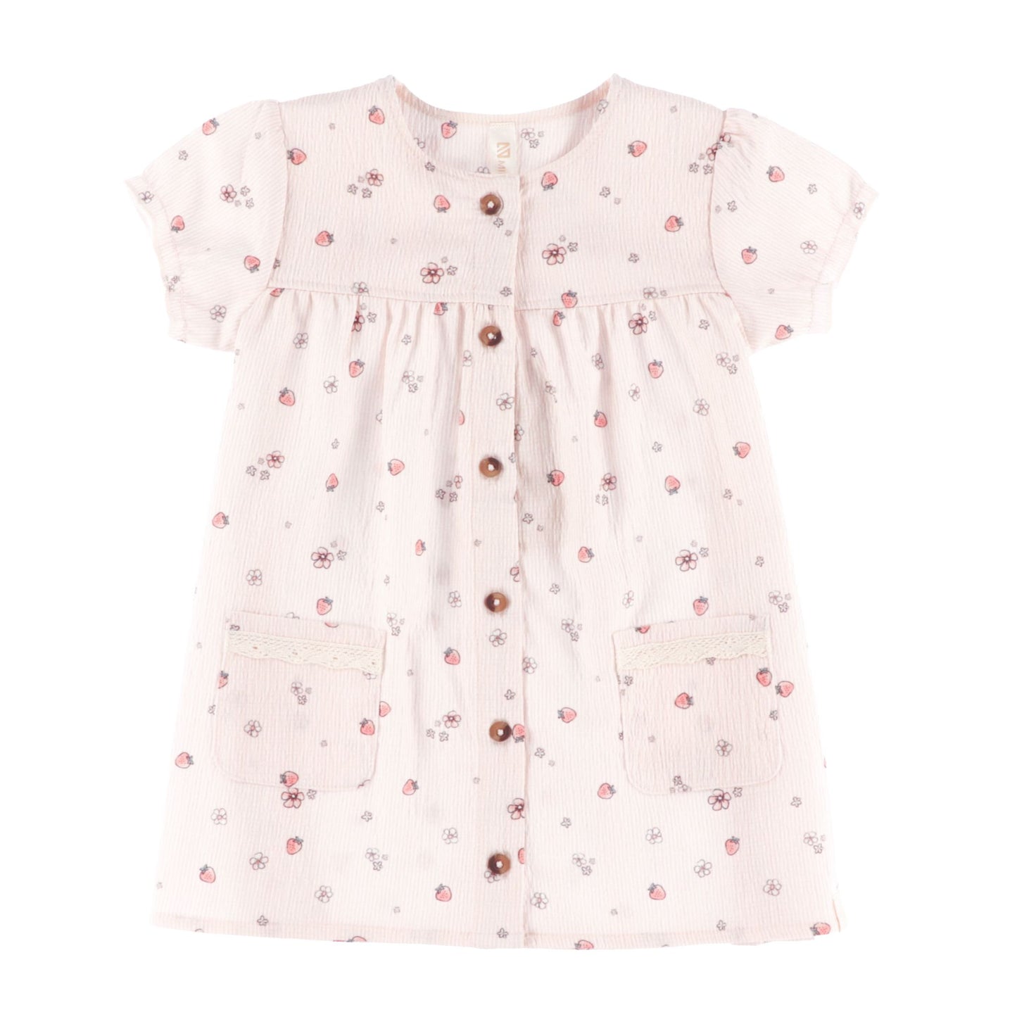 Ensemble tunique deux-pièces  Filles Rose_Pale