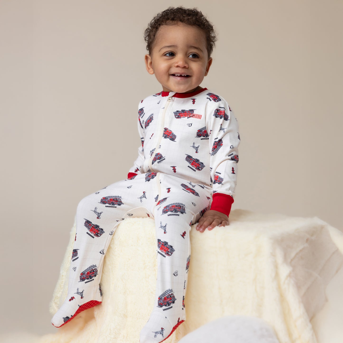 Pyjama une-pièce  Garçons Beige