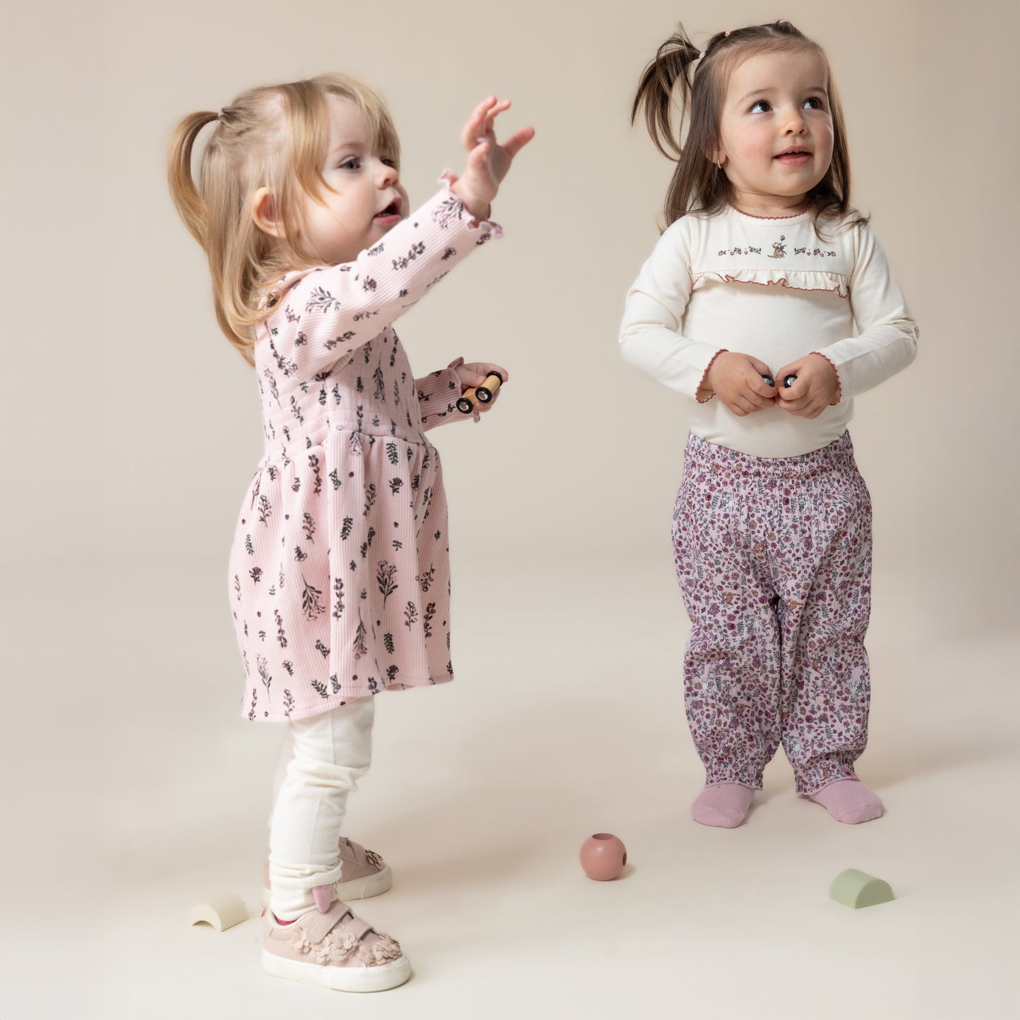 Ensemble tunique deux-pièces  Bébé Fille Rose Pale