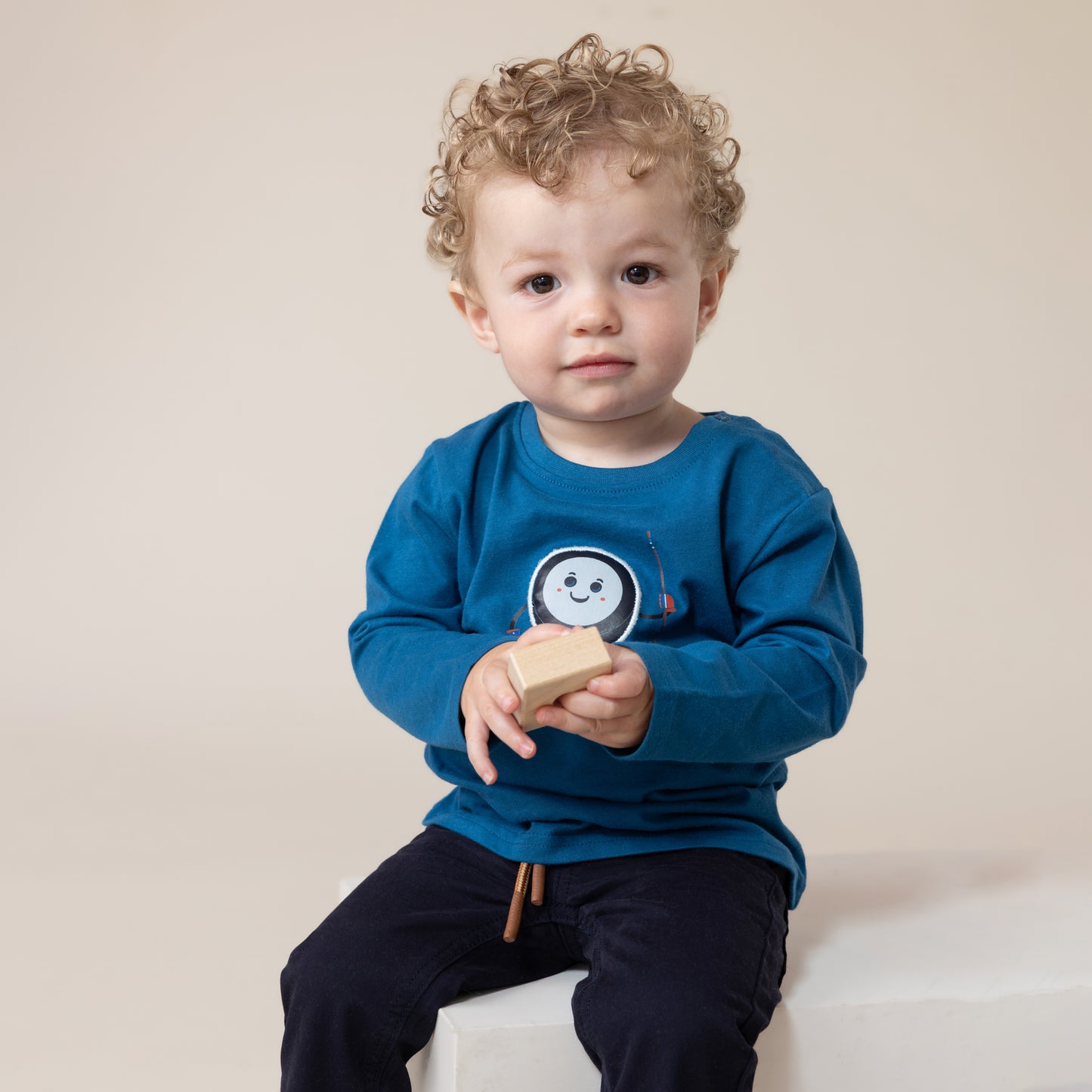 T-shirt  Bébé Garcon Bleu