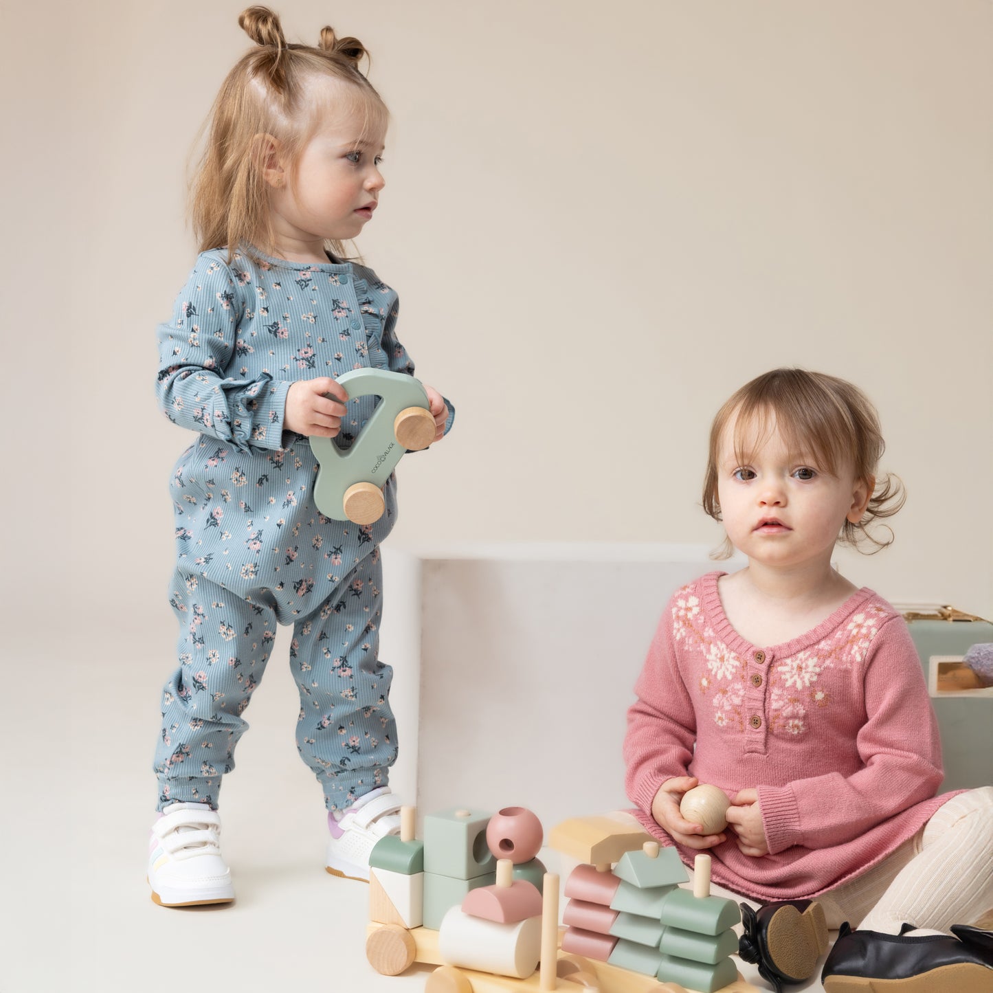 Une pièce  Bébé Fille Bleu_Pale