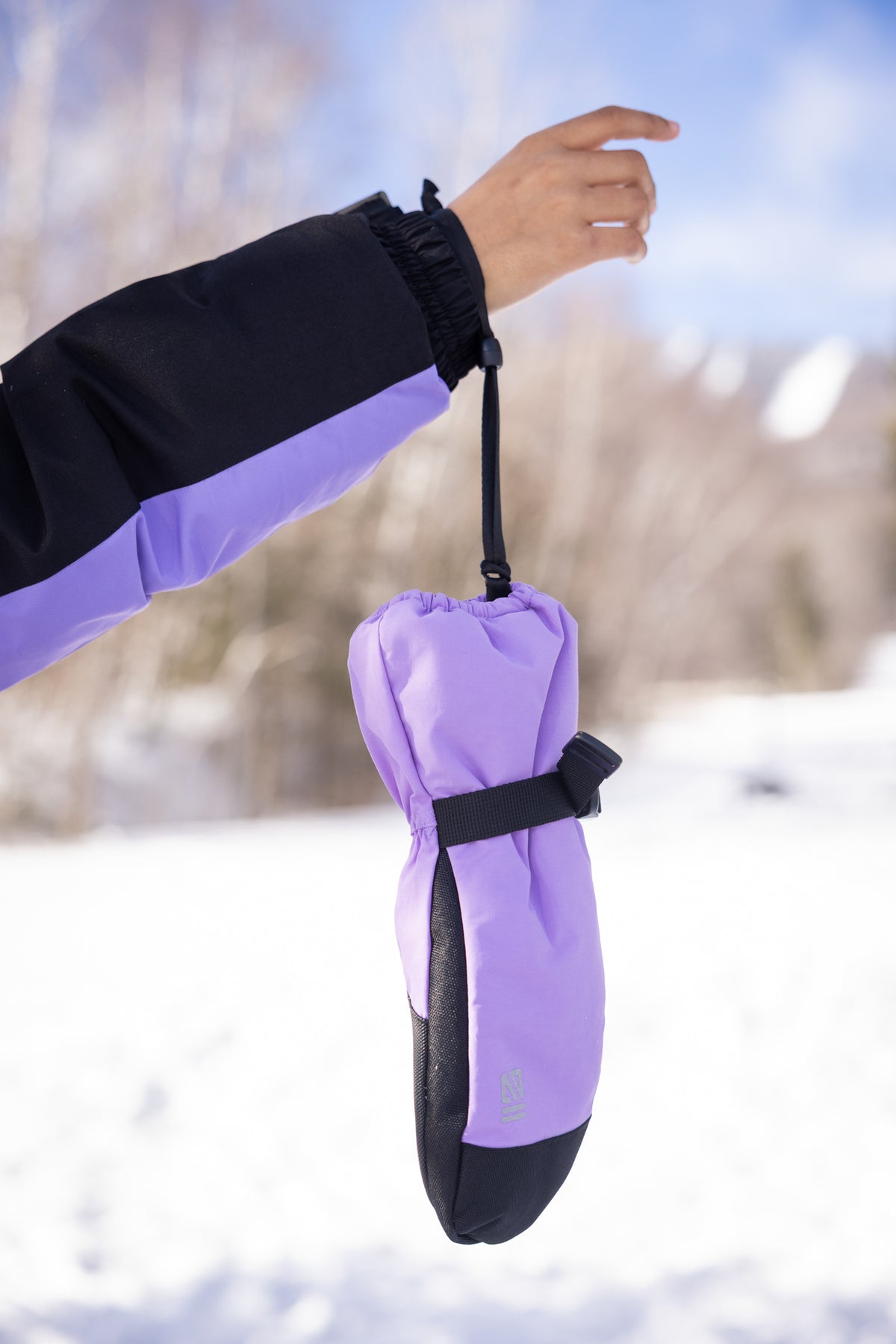 Mitaines Lilas