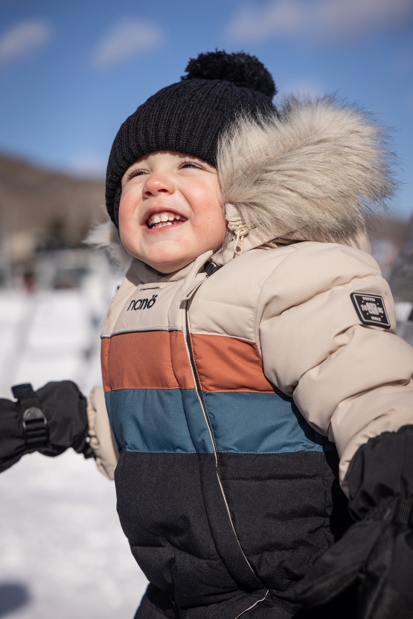 Habit de neige une-pièce bébé George  Bébé Garcon Beige