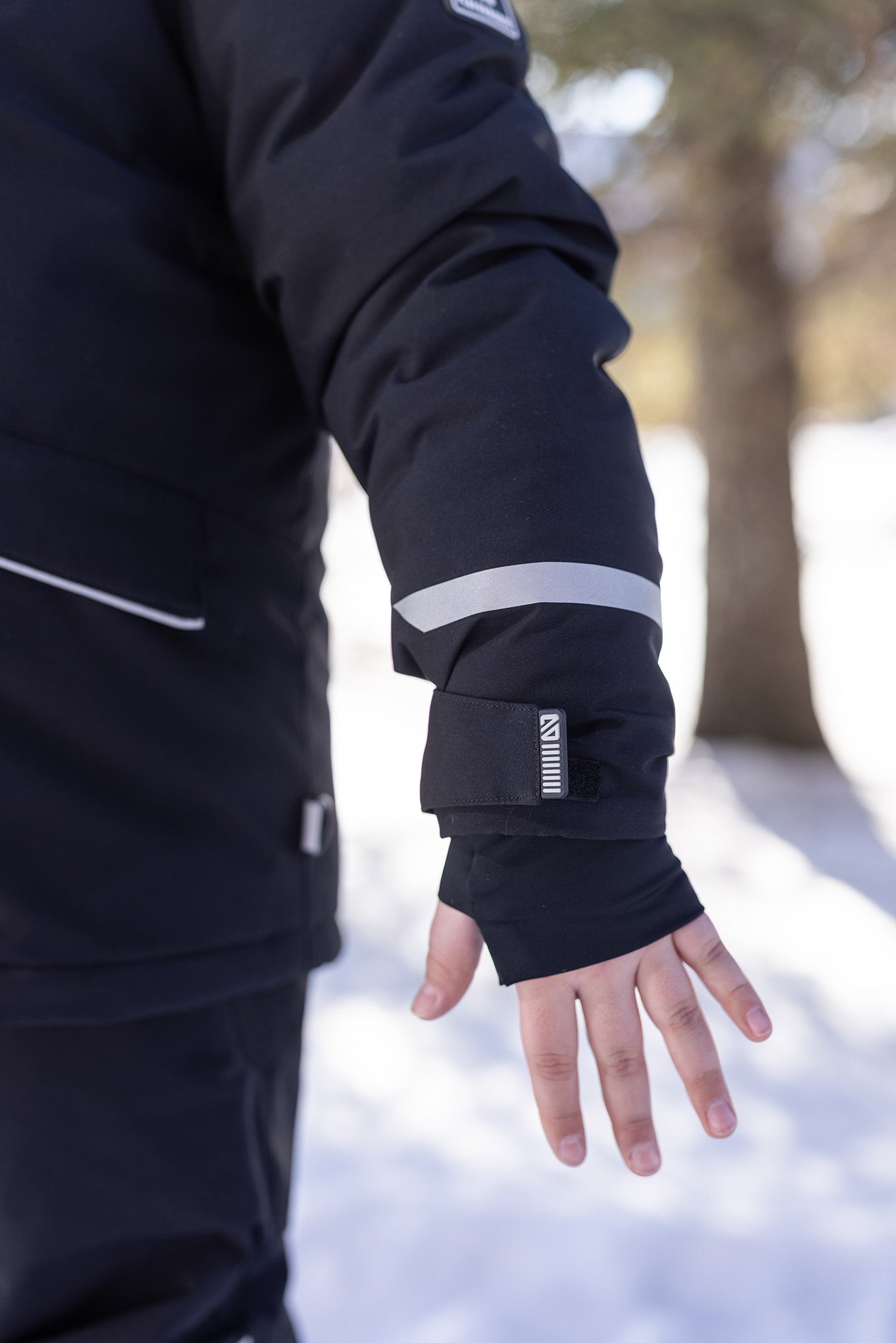 Manteau Husky Unisexe Noir