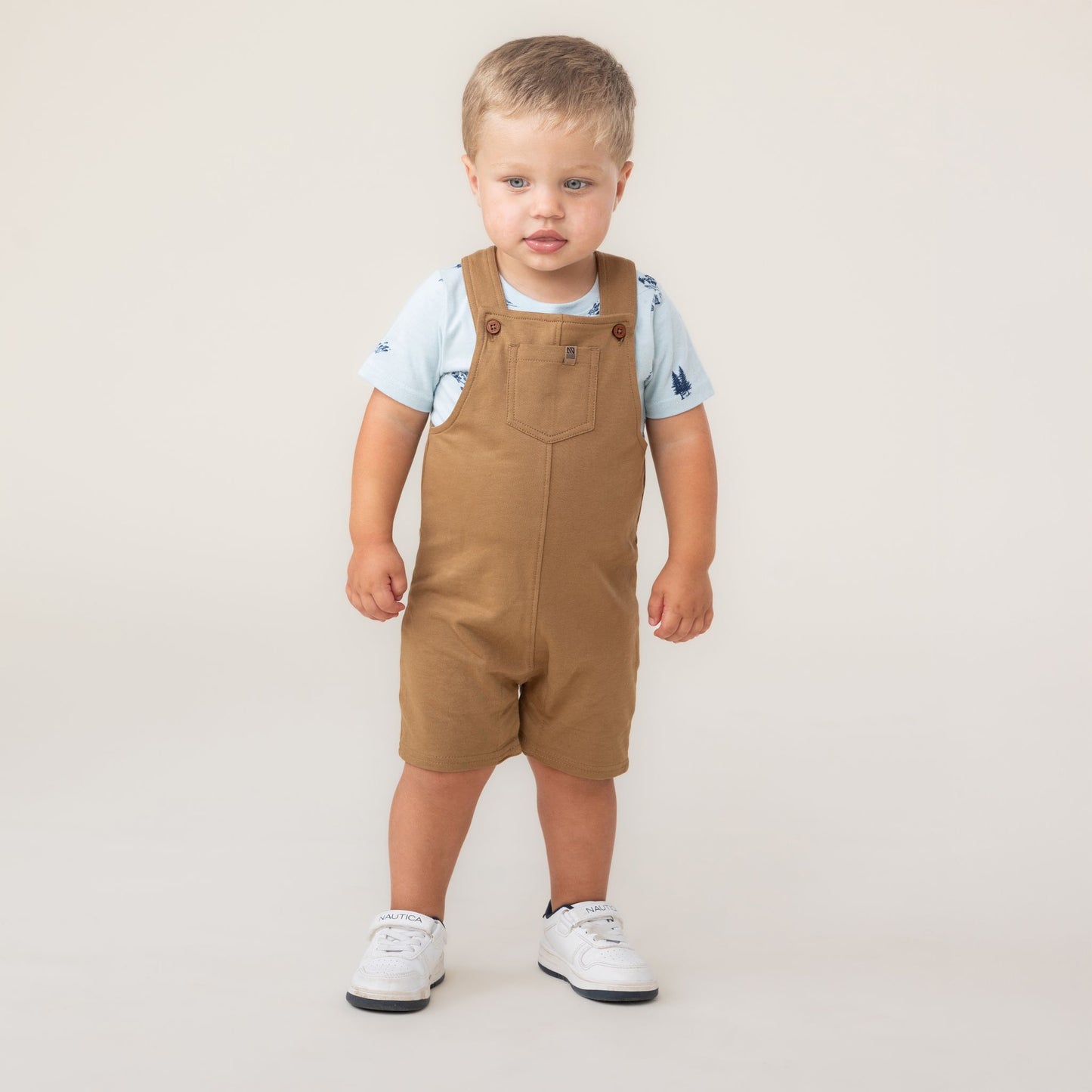 Salopette  Bébé Garcon Brun