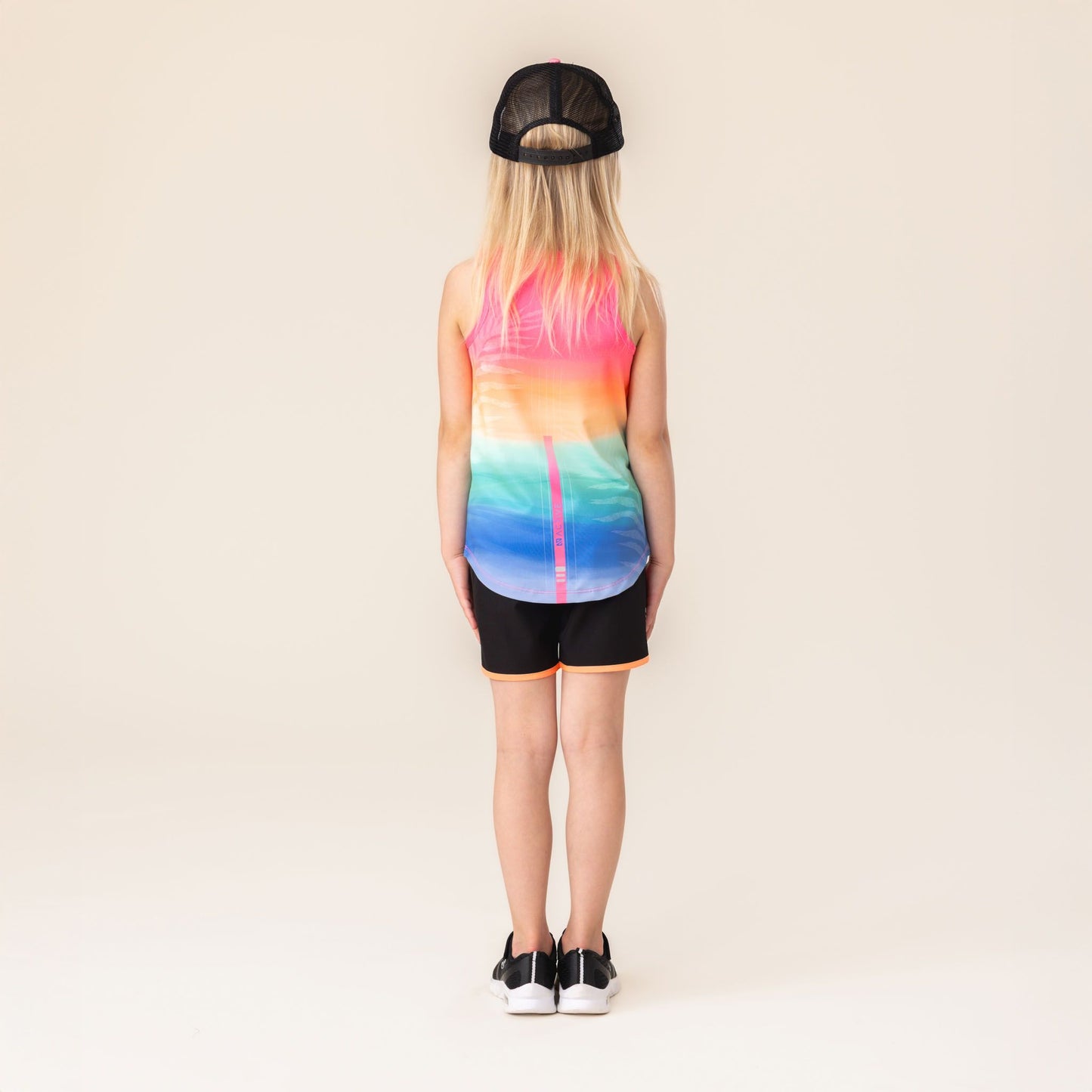 Short athétique  Filles Noir