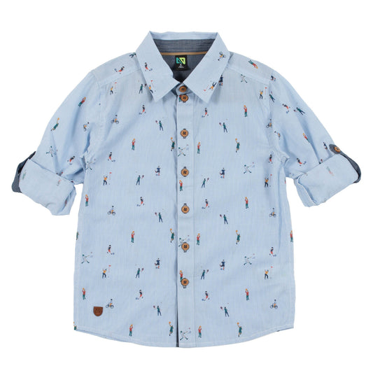 Chemise  Garçons Bleu Pâle