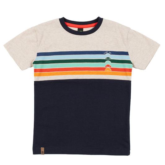 T-shirt  Garçons Marine