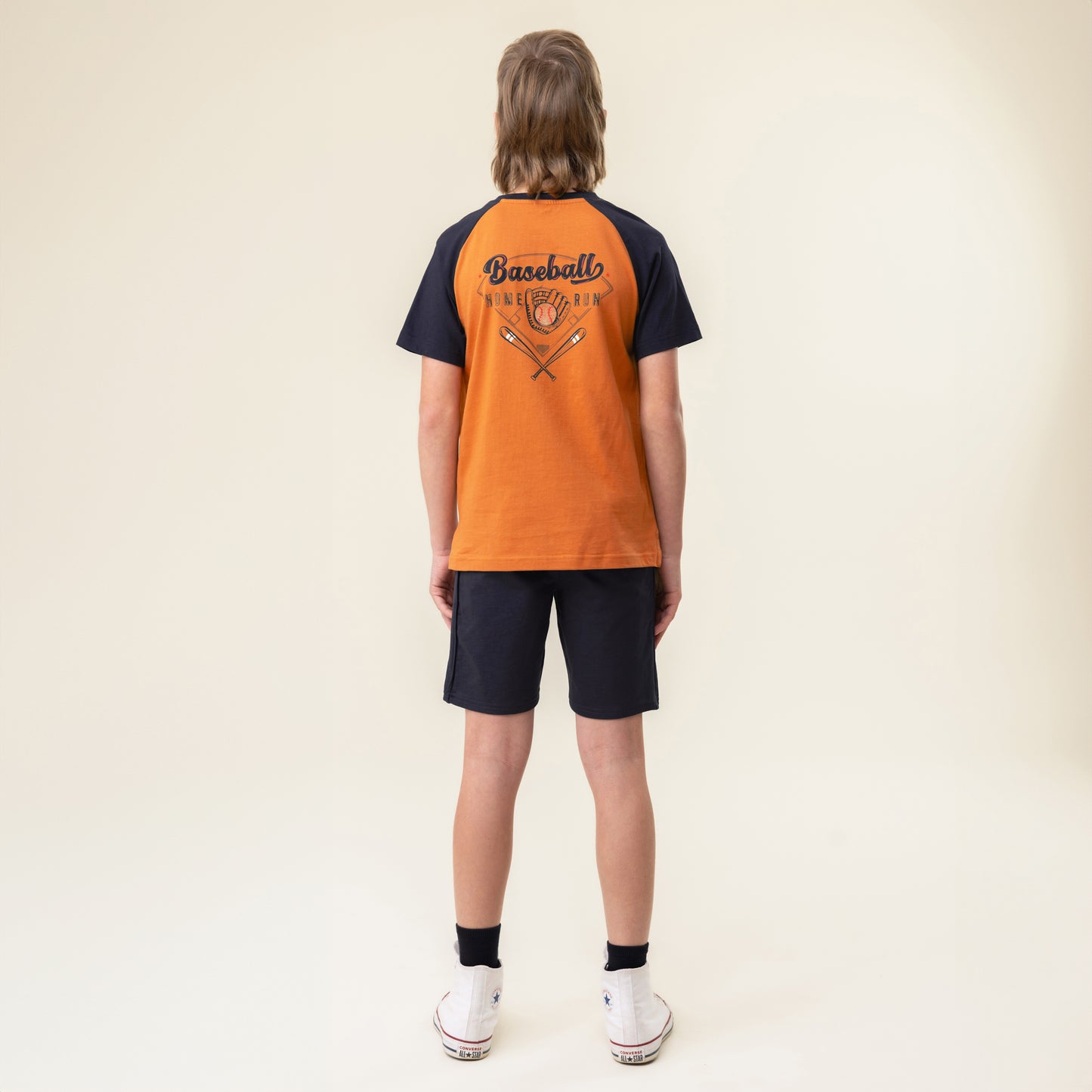 T-shirt  Garçons Brun