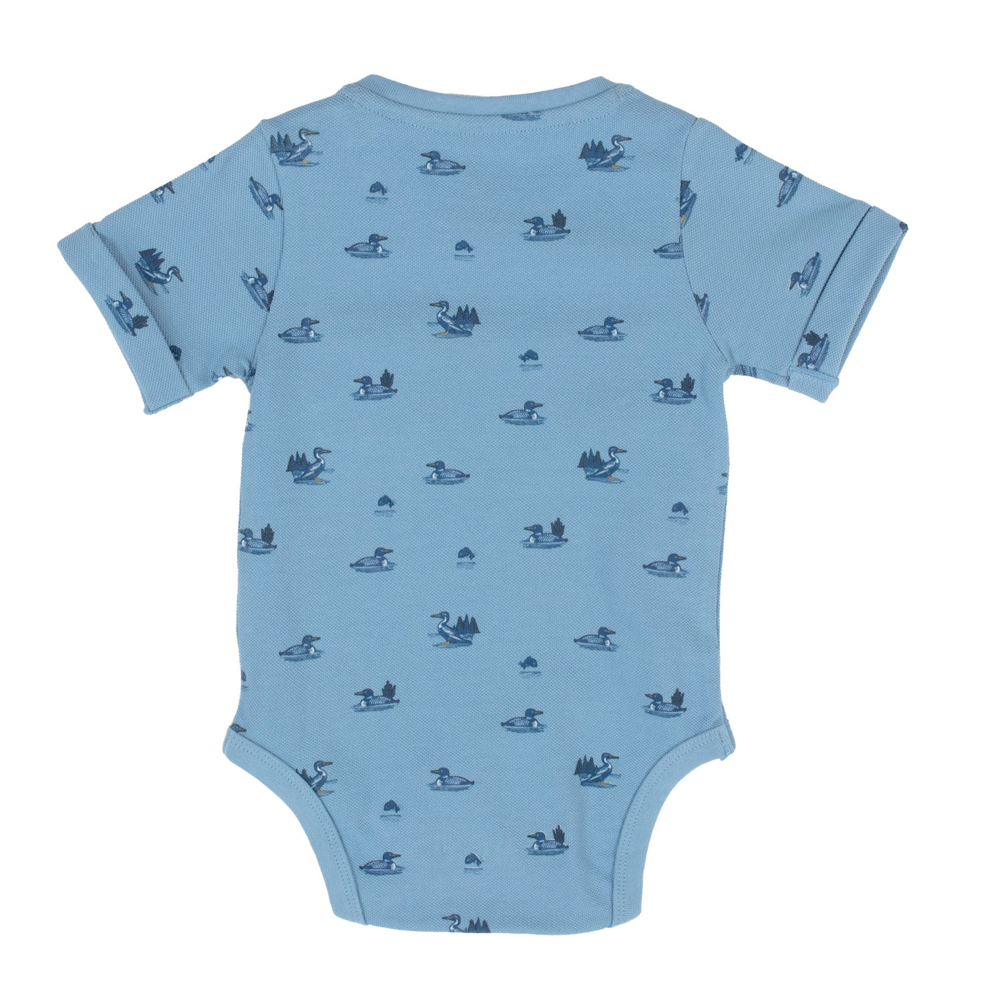 Ensemble cache-couche deux-pièces  Bébé Garcon Bleu Pâle