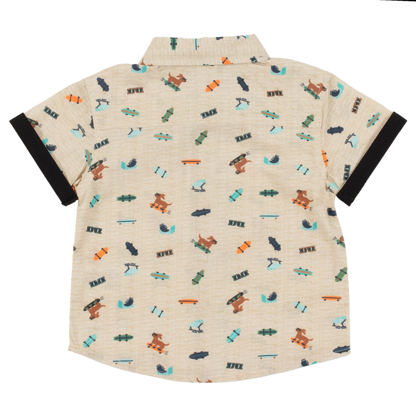 Chemise  Bébé Garcon Beige chiné