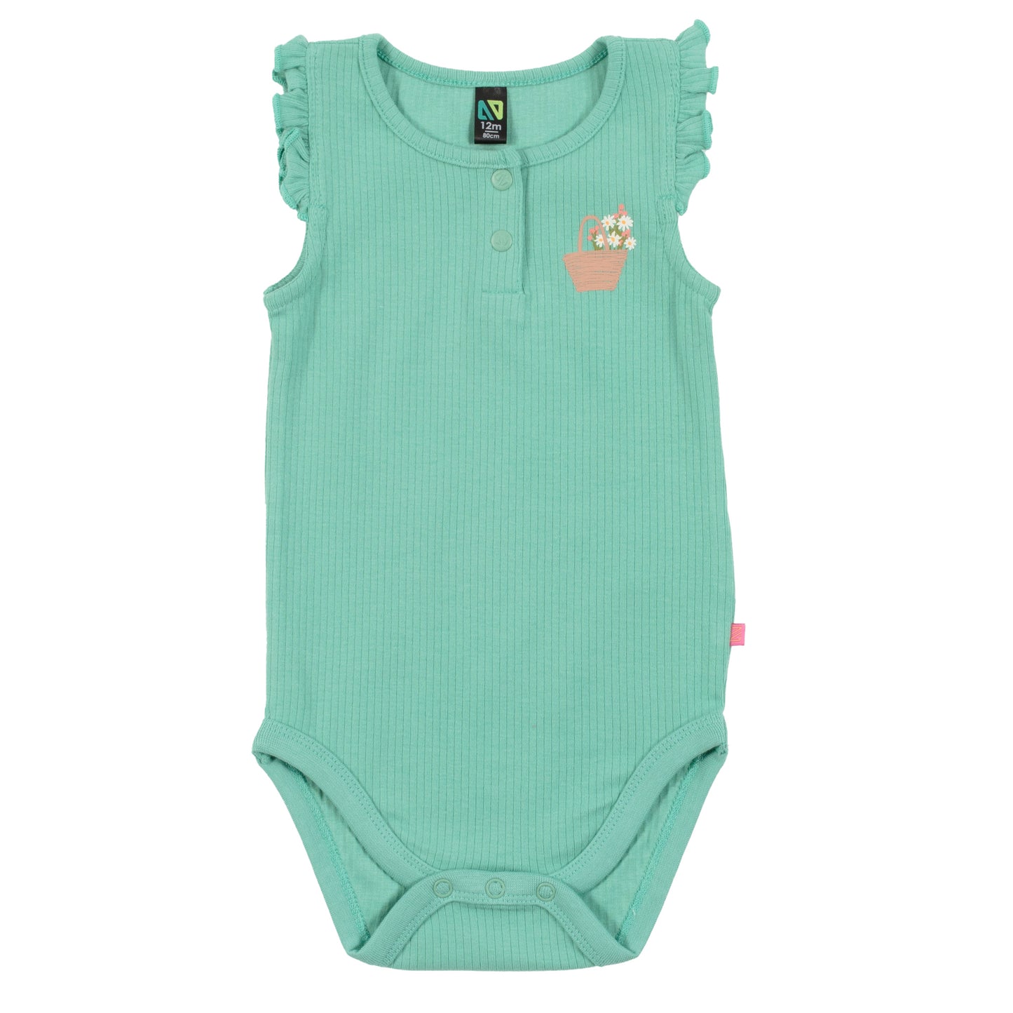 Ensemble cache-couche deux-pièces  Bébé Fille Turquoise
