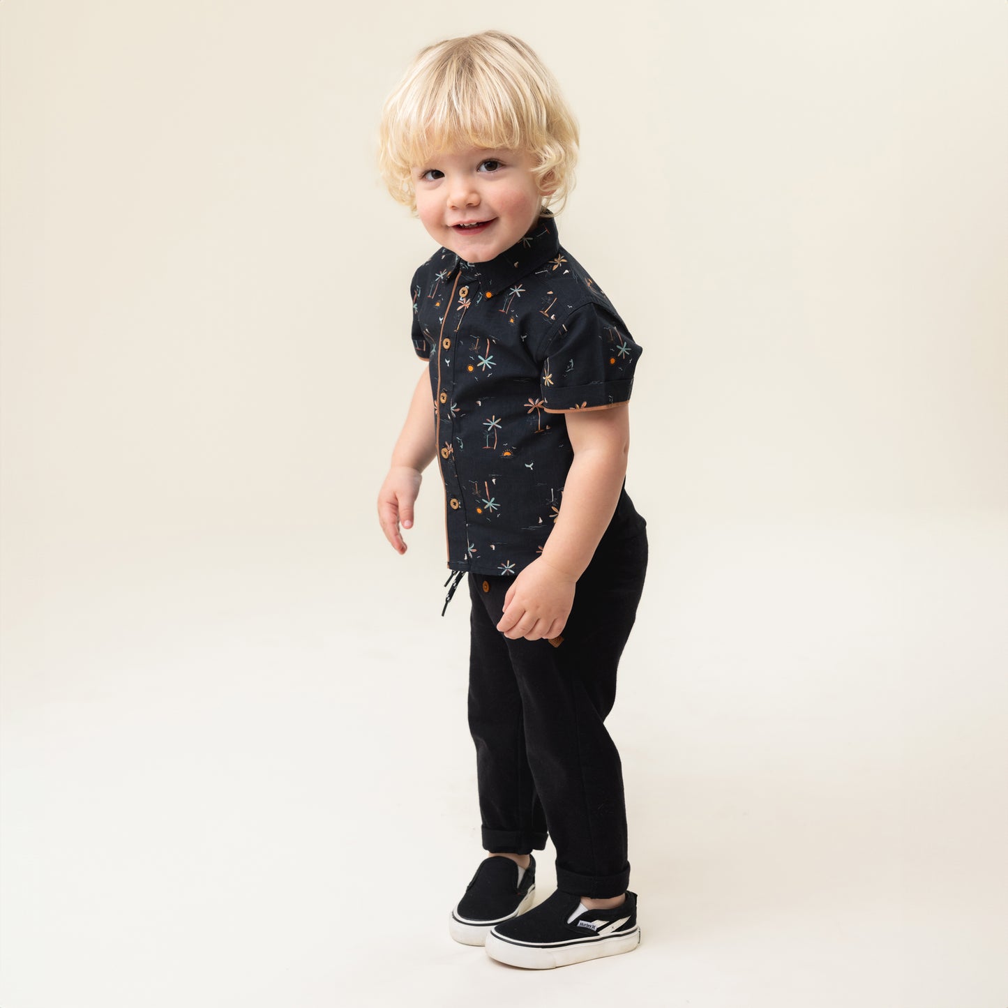 Chemise  Bébé Garcon Noir