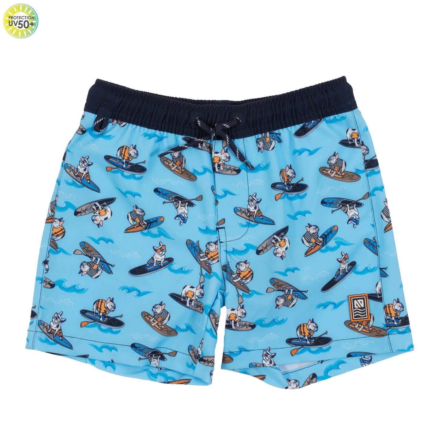 Short maillot UV  Garçons Bleu Pâle
