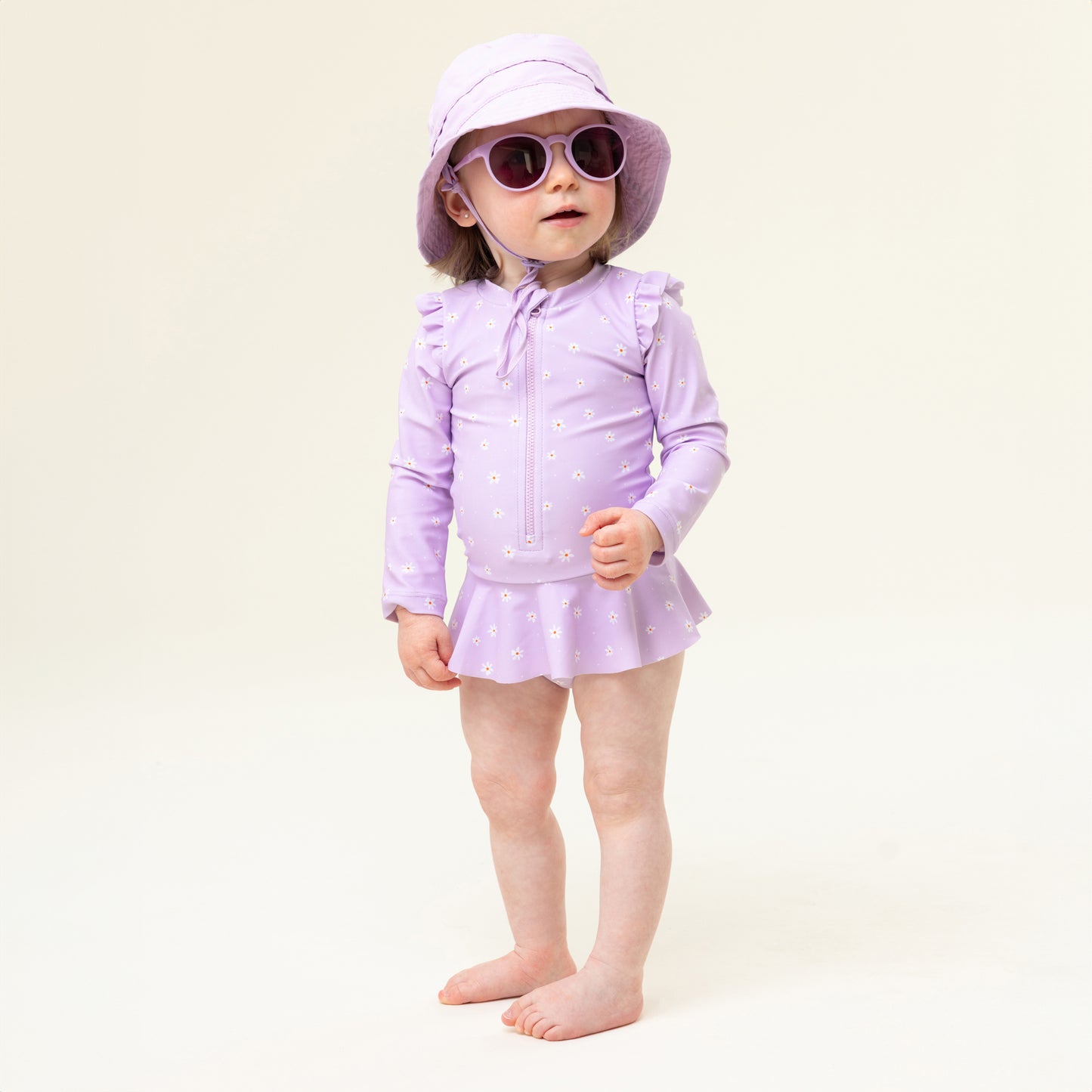 Combinaison UV bébé Bébé Fille Lilas