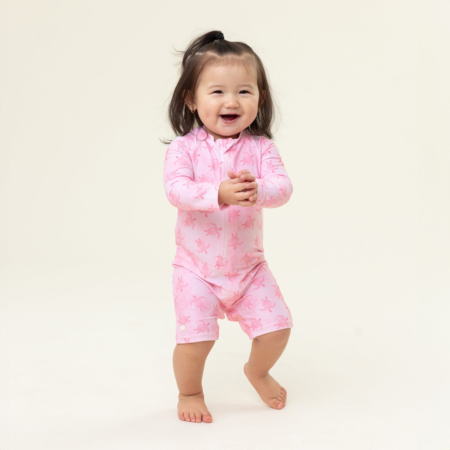 Combinaison UV bébé Bébé Fille Corail