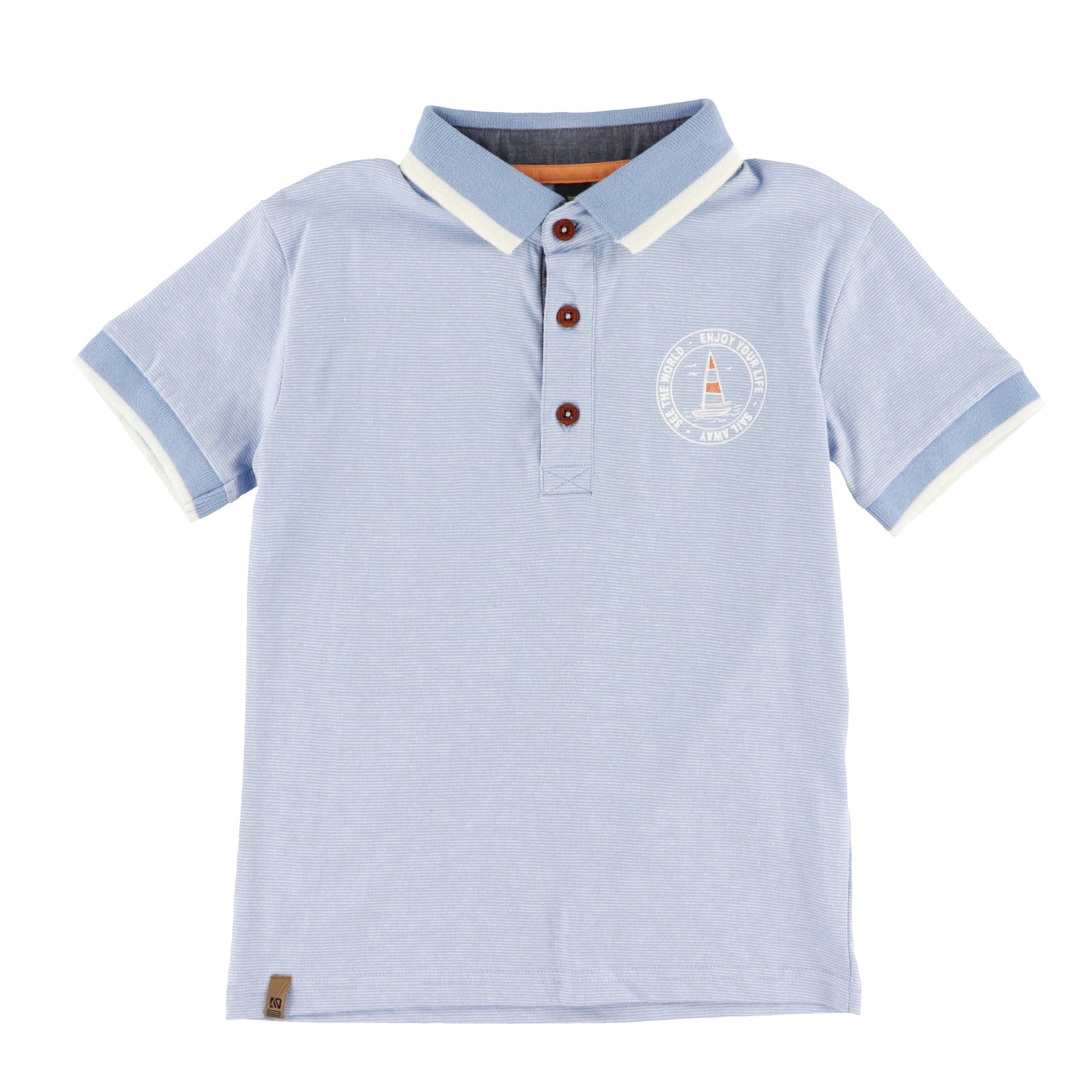 Polo  Garçons Bleu Pâle