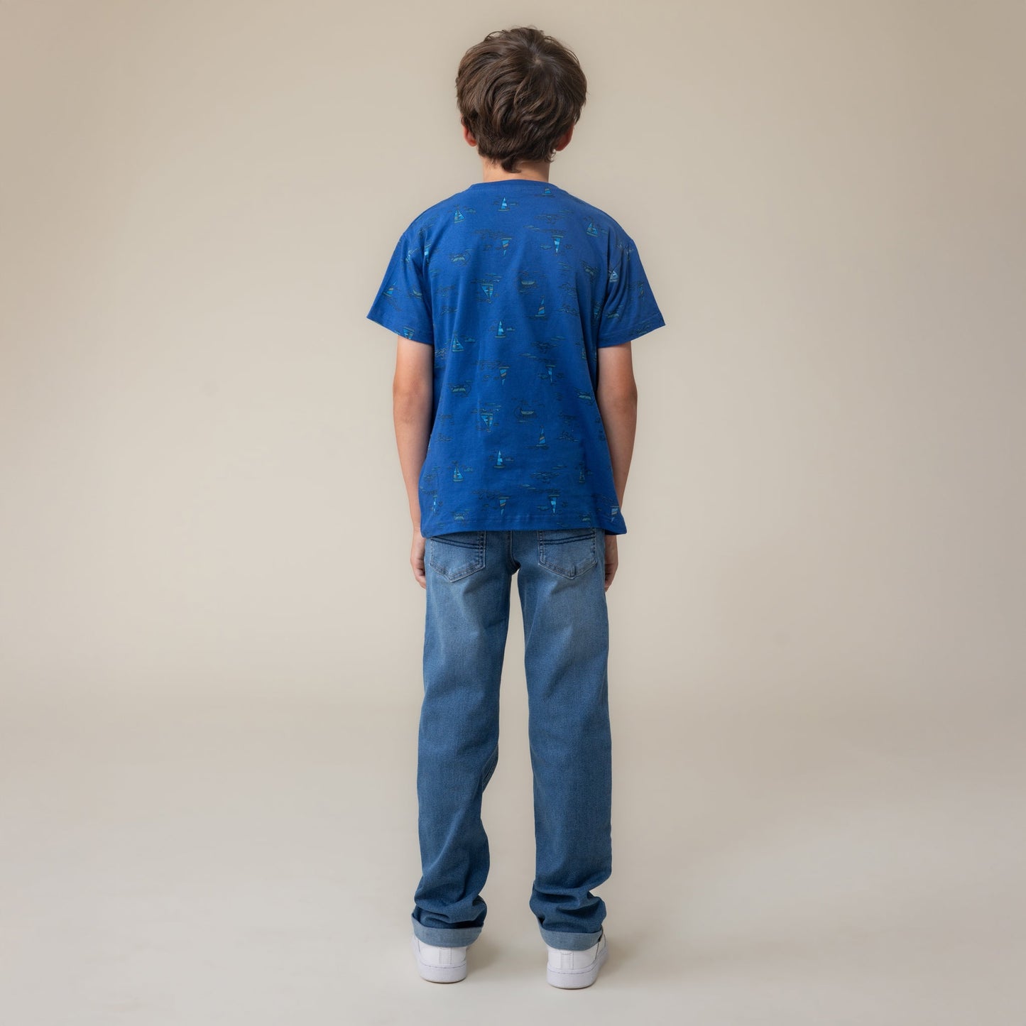 T-Shirt  Garçons Royal