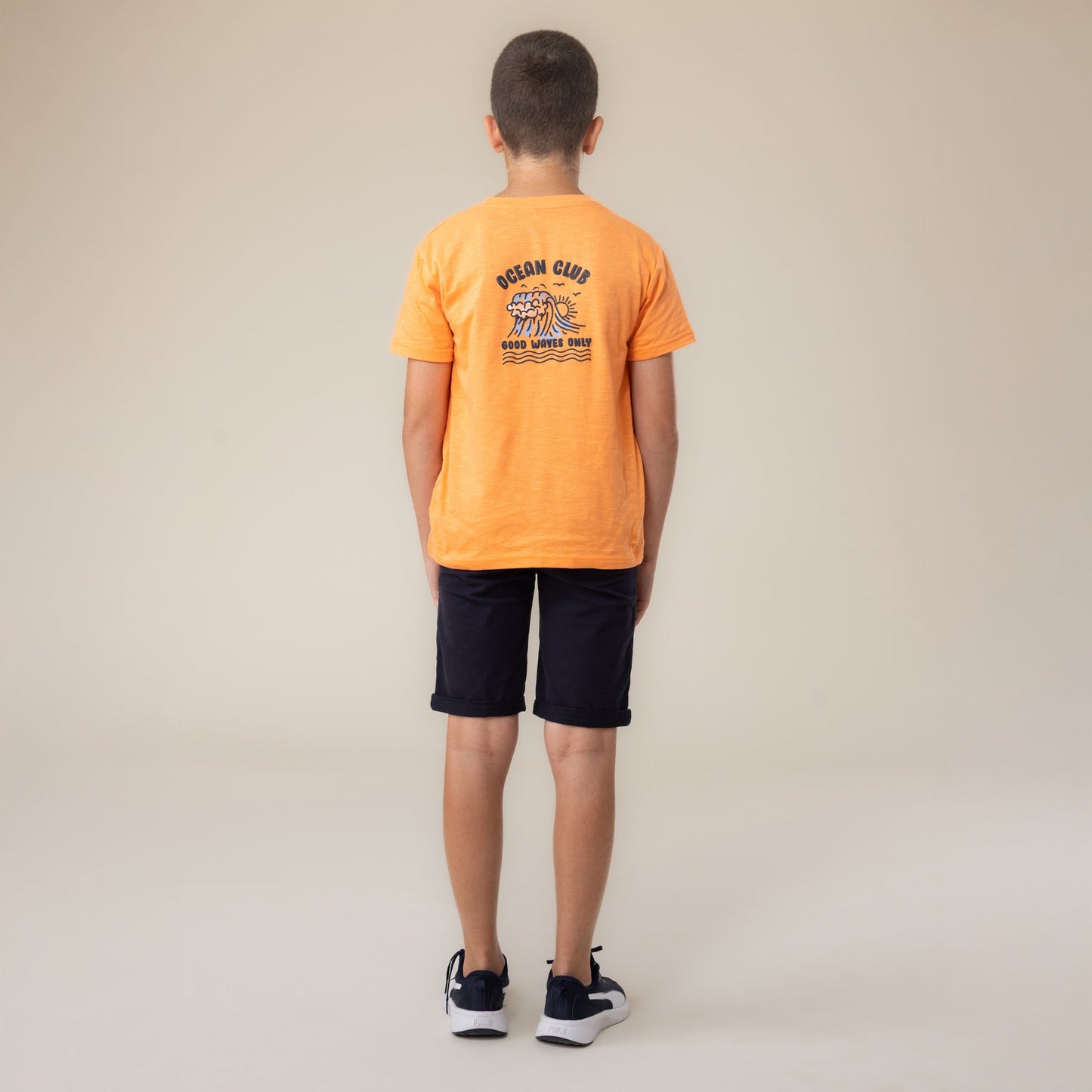 T-Shirt  Garçons Orange