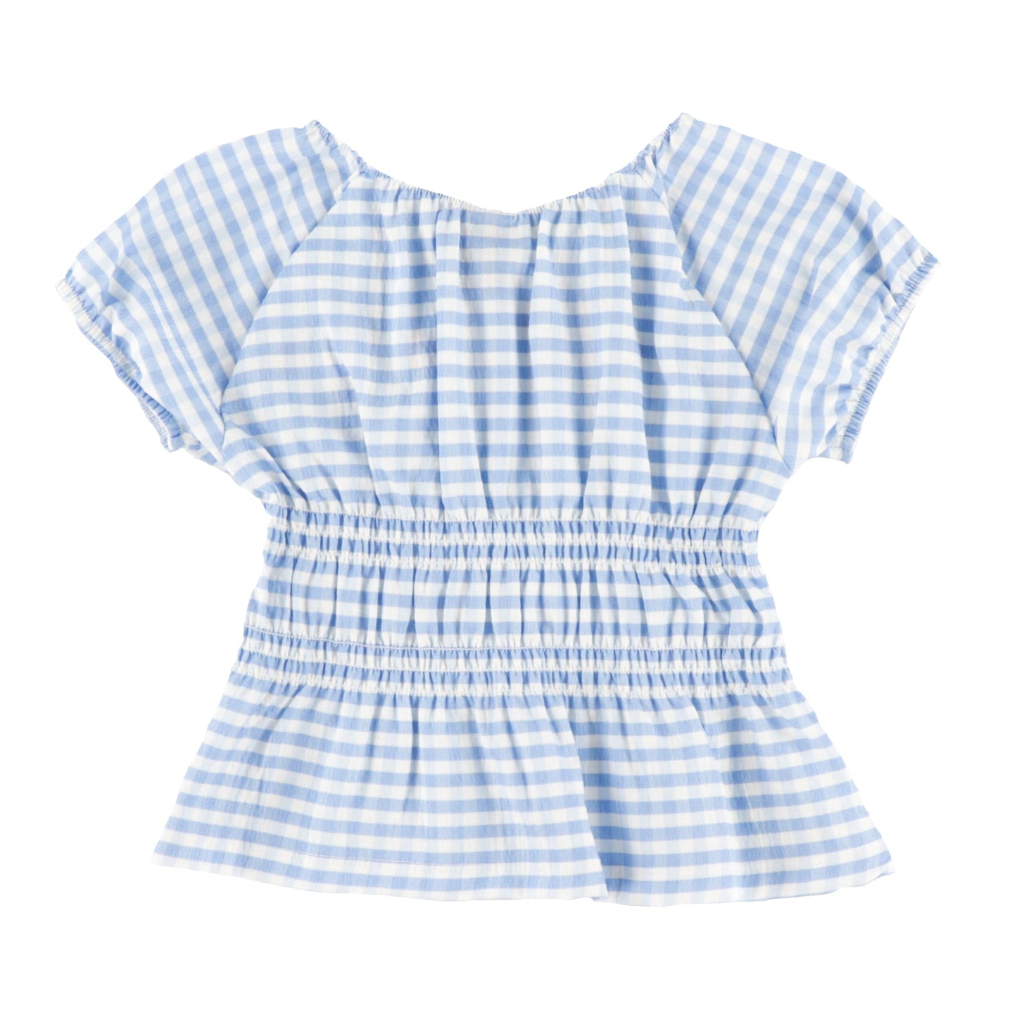 Girls' Blouse, Pale Blue