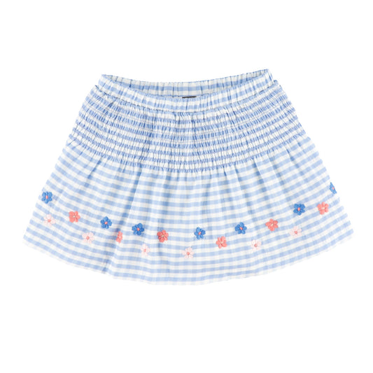 Girls' Culottes - Pale Blue