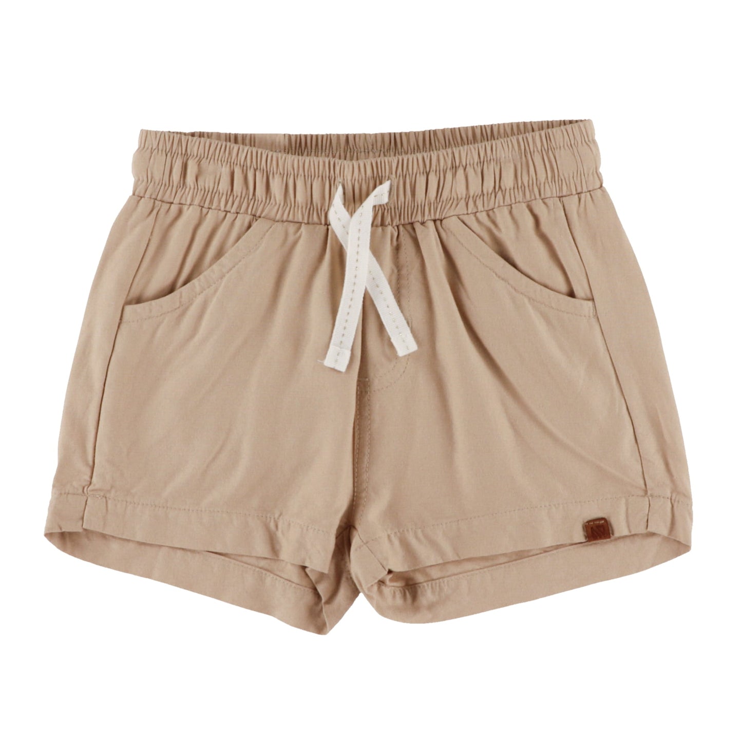 Beige Girls' Shorts