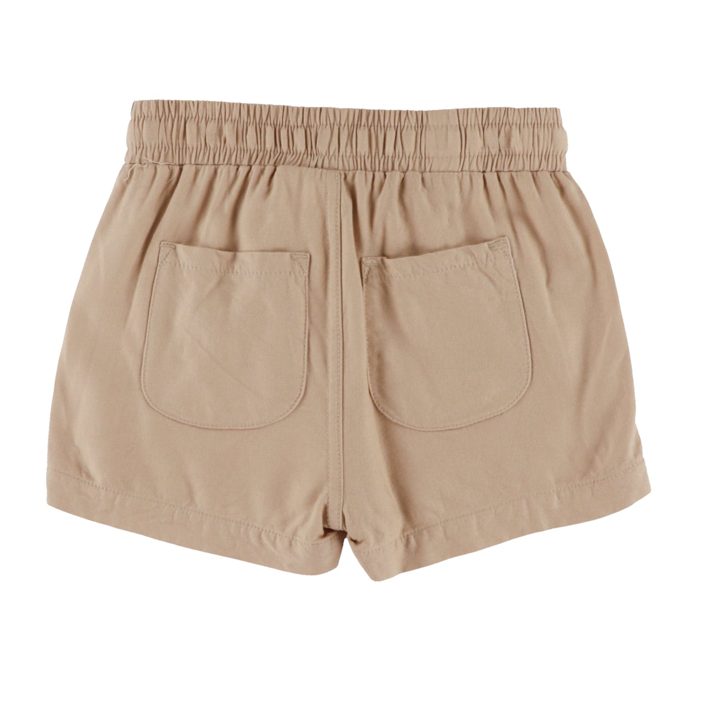 Beige Girls' Shorts