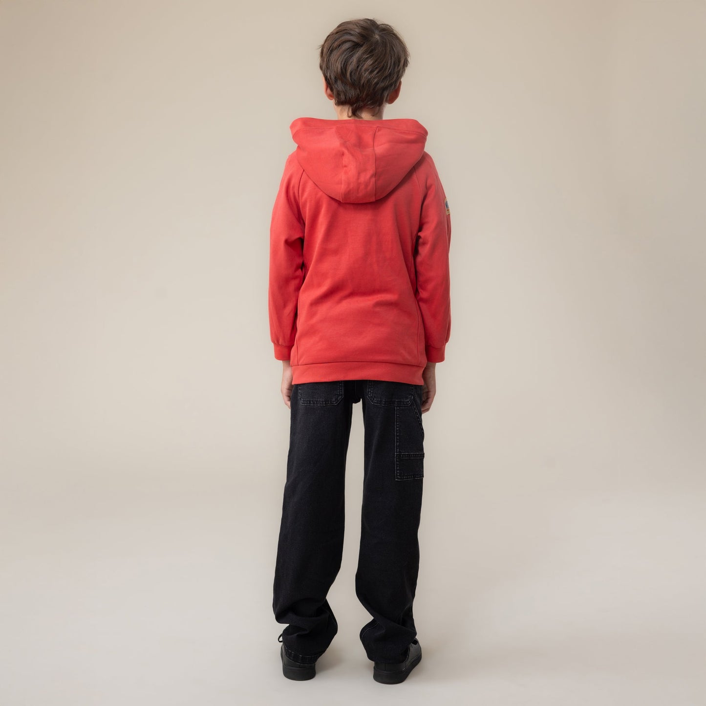 Chandail à capuchon  Garçons Rouge