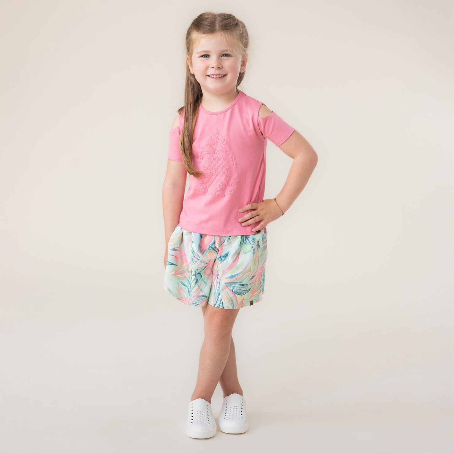 T-Shirt  Filles Rose