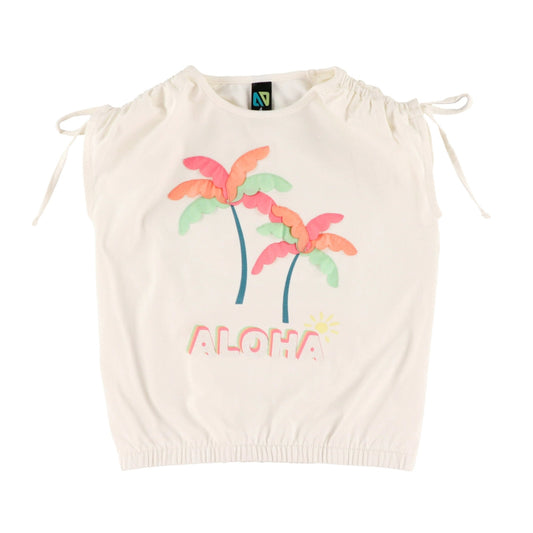 T-Shirt  Filles Ivoire