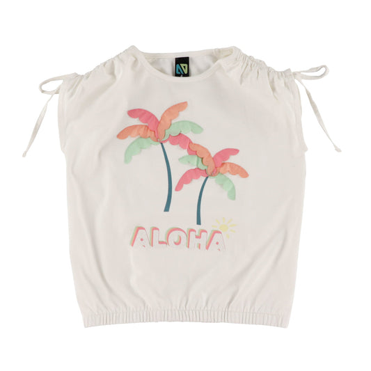 T-Shirt  Filles Ivoire