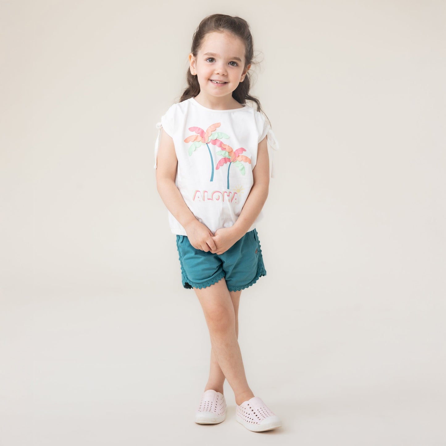 T-Shirt  Filles Ivoire