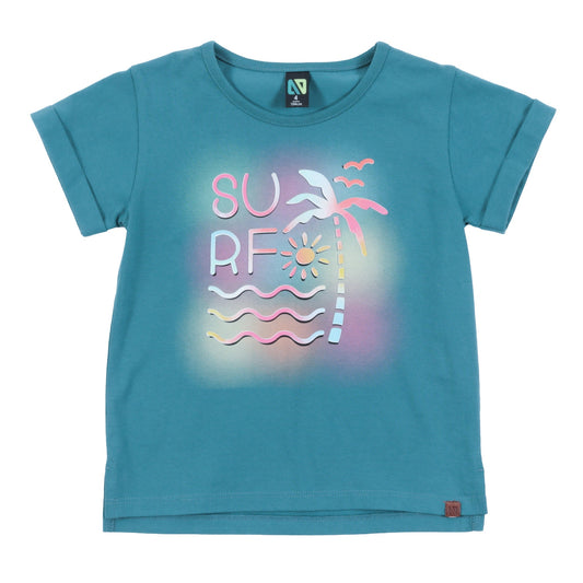 T-Shirt  Filles Sarcelle