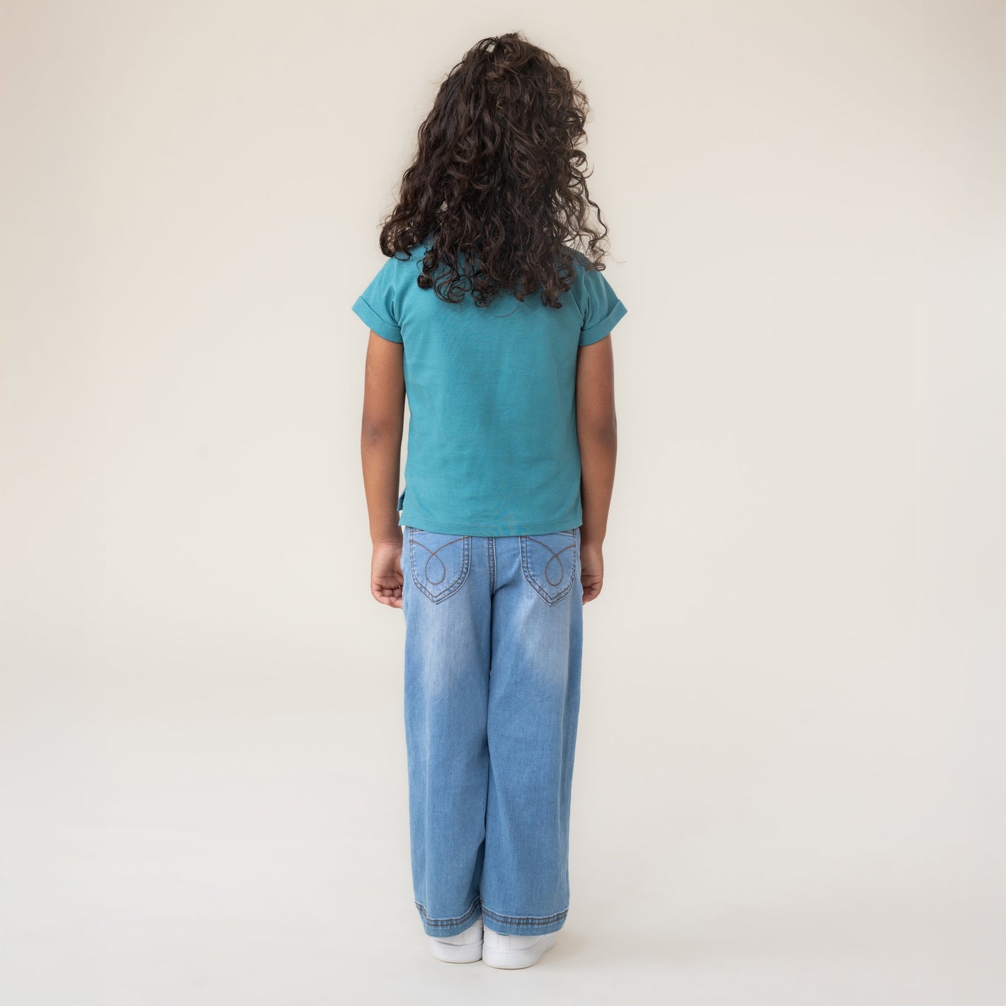 T-Shirt  Filles Sarcelle