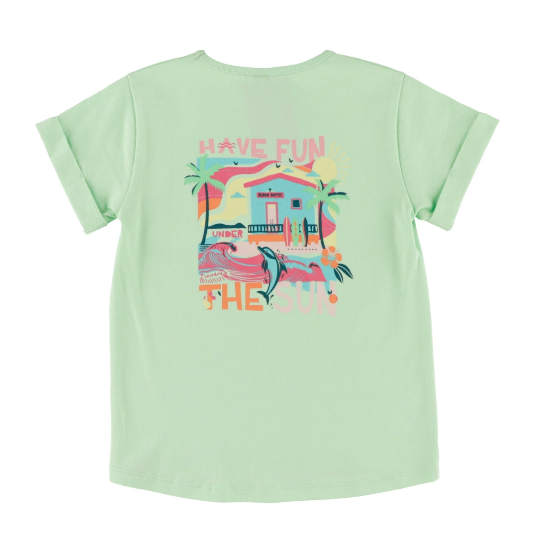 Girls' Mint Green T-Shirt