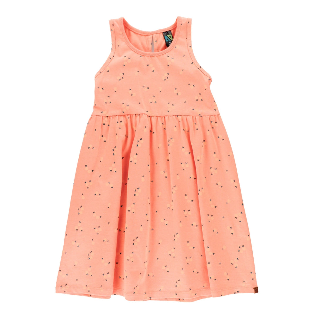 Coral Girls Dress