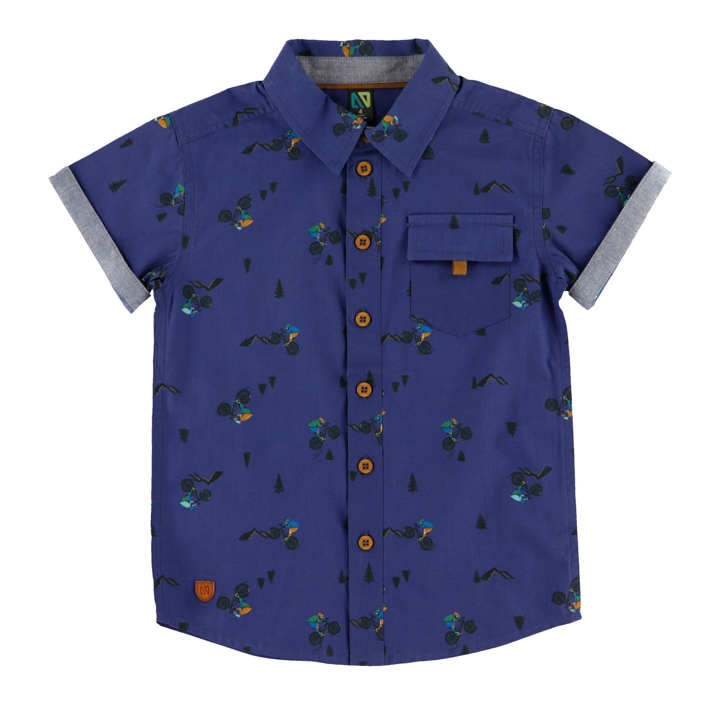 Chemise  Garçons Marine