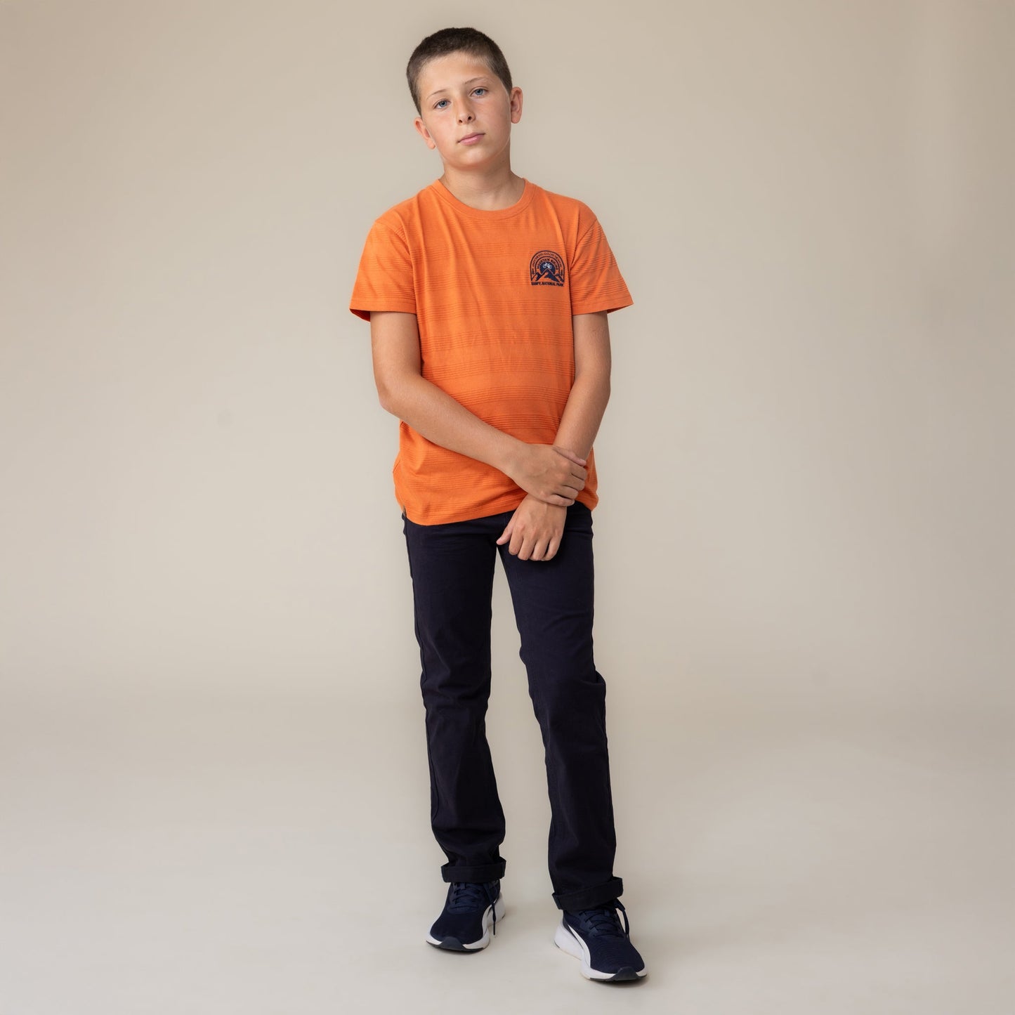 T-Shirt  Garçons Orange