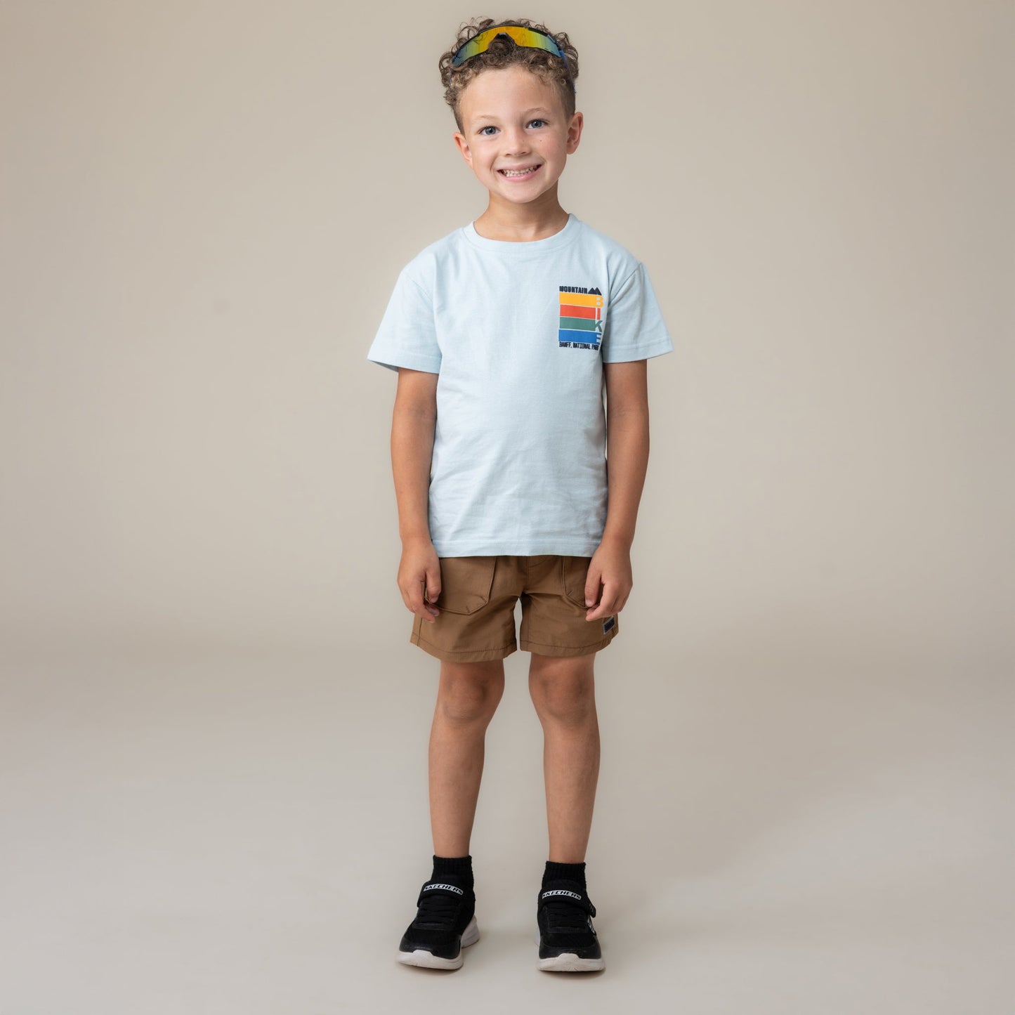 T-Shirt  Garçons Bleu_Pale