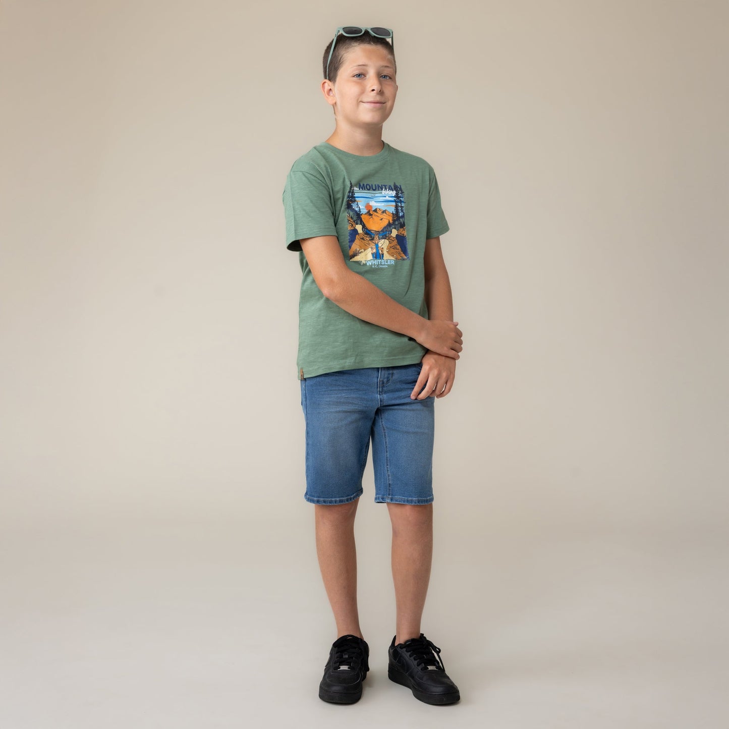 T-Shirt  Garçons Vert