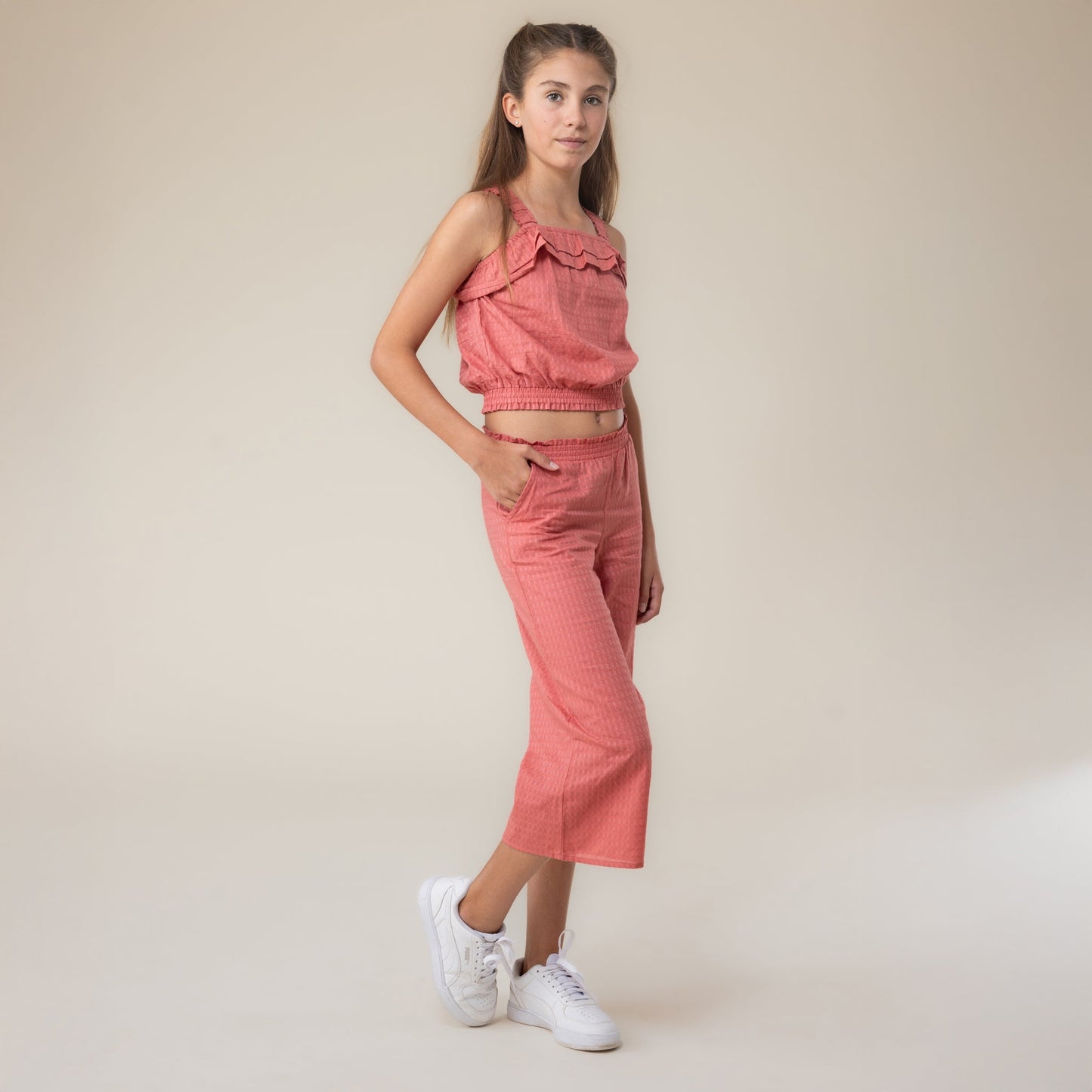 Camisole  Filles Rouge