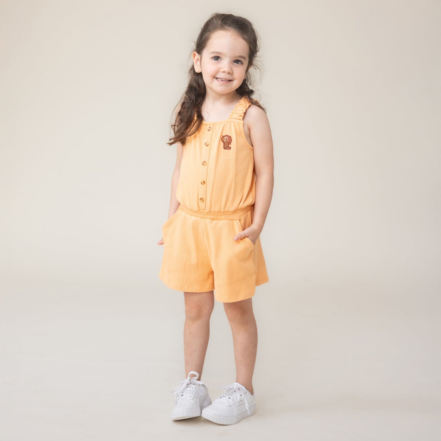 Combi-short  Filles Orange