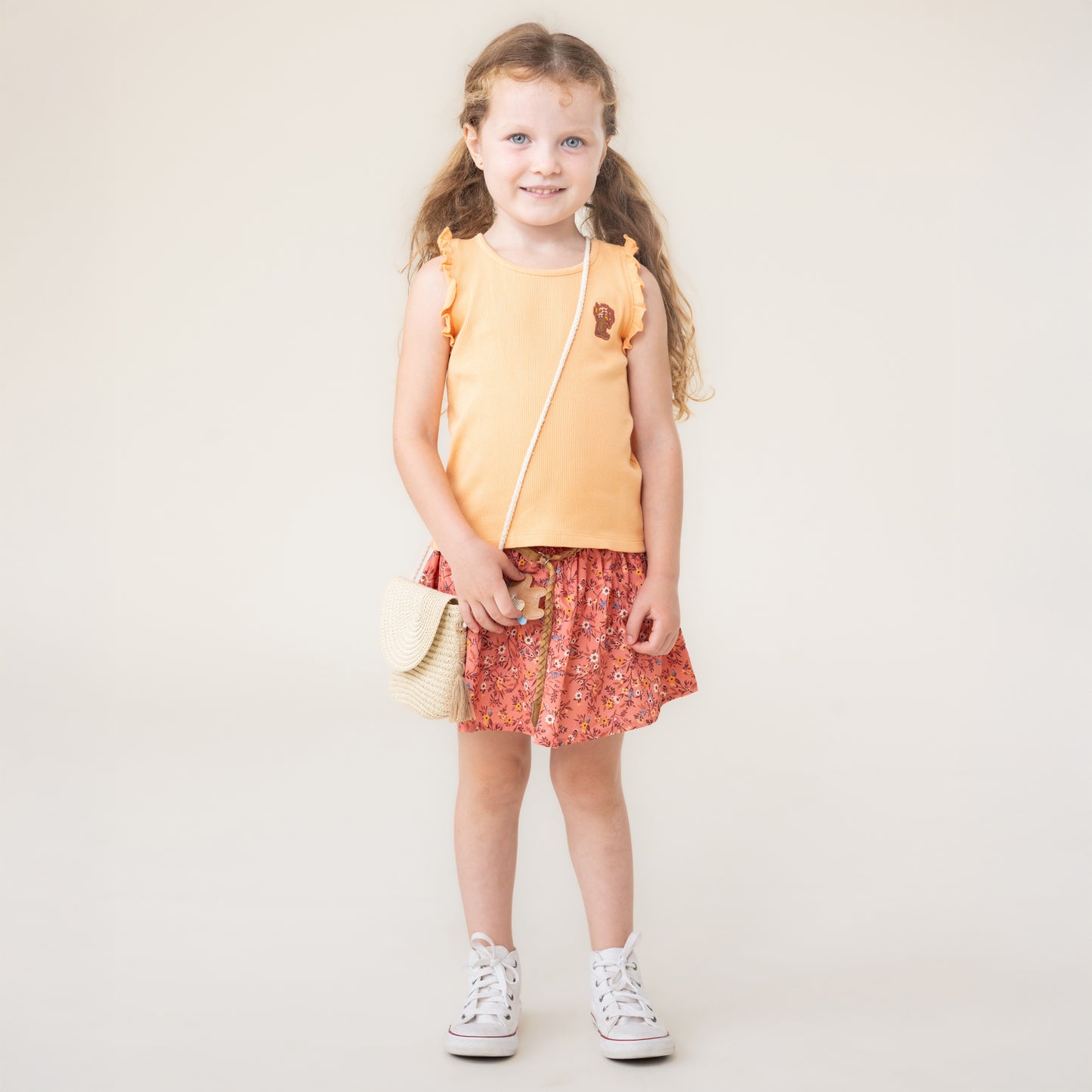 Jupe culotte  Filles Brun