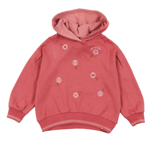 Chandail à capuchon  Filles Rose