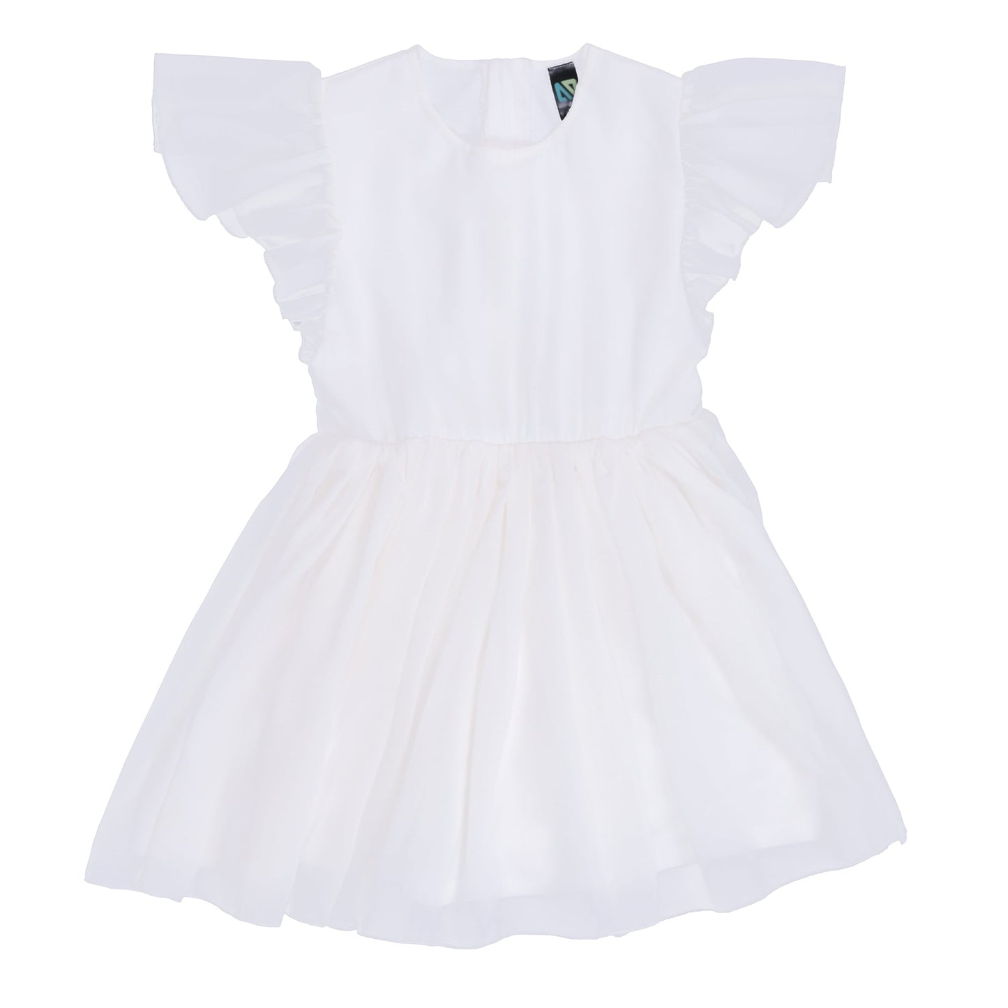 Robe chic  Filles Ivoire