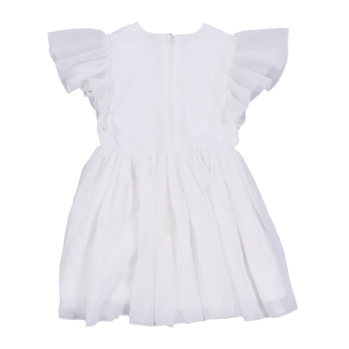 Robe chic  Filles Ivoire