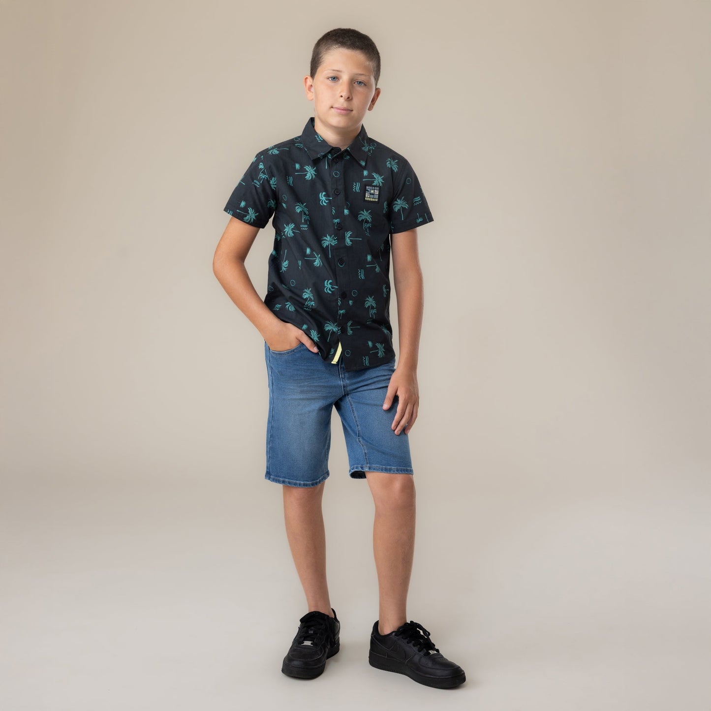 Chemise  Garçons Noir