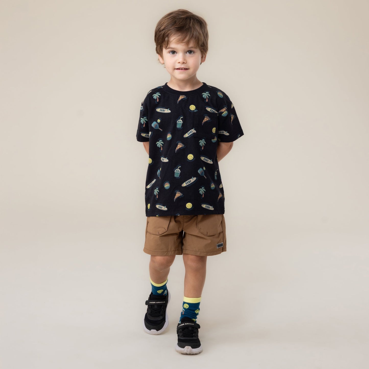 T-Shirt  Garçons Noir